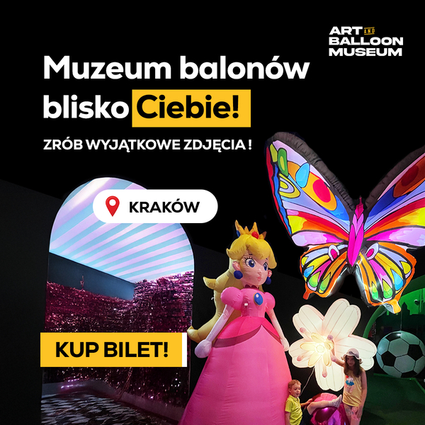 Zdjęcie na okładce dla Muzeum Balonów Kraków | ART BALLOON MUSEUM